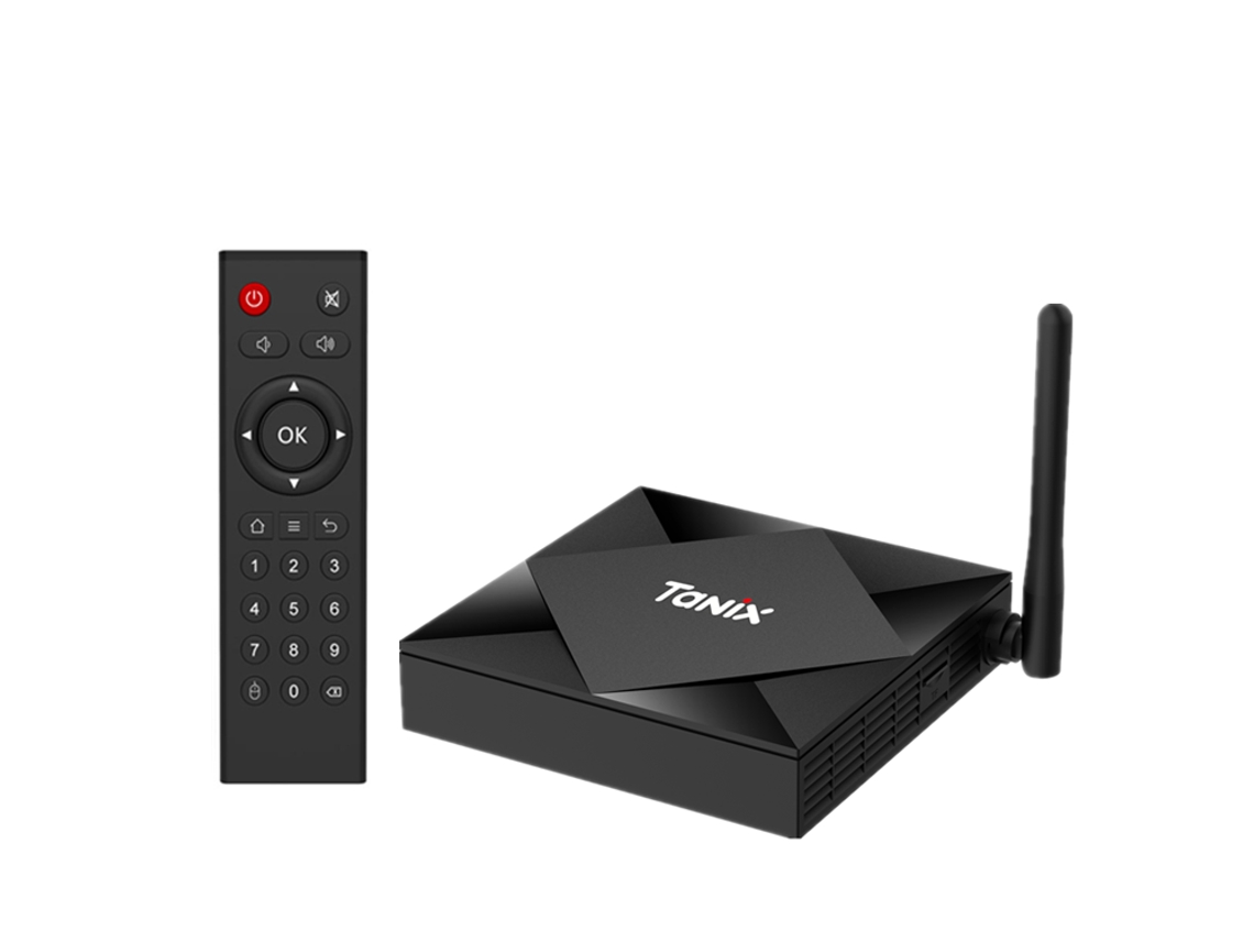 Smart Tv Box Tx6s Android 10 2 Gb Ram/16 Gb Rom, Quad-core 4k 2.4g 5g Wifi Bt4.0 (preto)