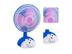 Ventilador Elétrico Mesa Pequeno Cabeça Móvel Tipo 2