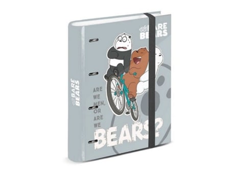 Carpesano WE BARE BEARS Bicicleta A4 com Folhas Quadradas 69536