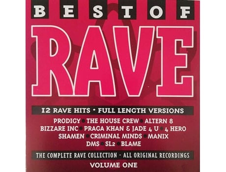 Cd Best Of Rave Volume 1 Low Price Music