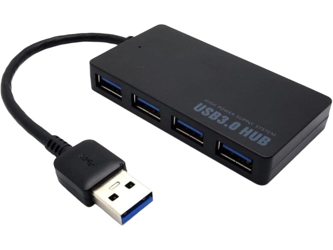 Hub Usb Com 4 Portas E Adaptador De Dados 3.0