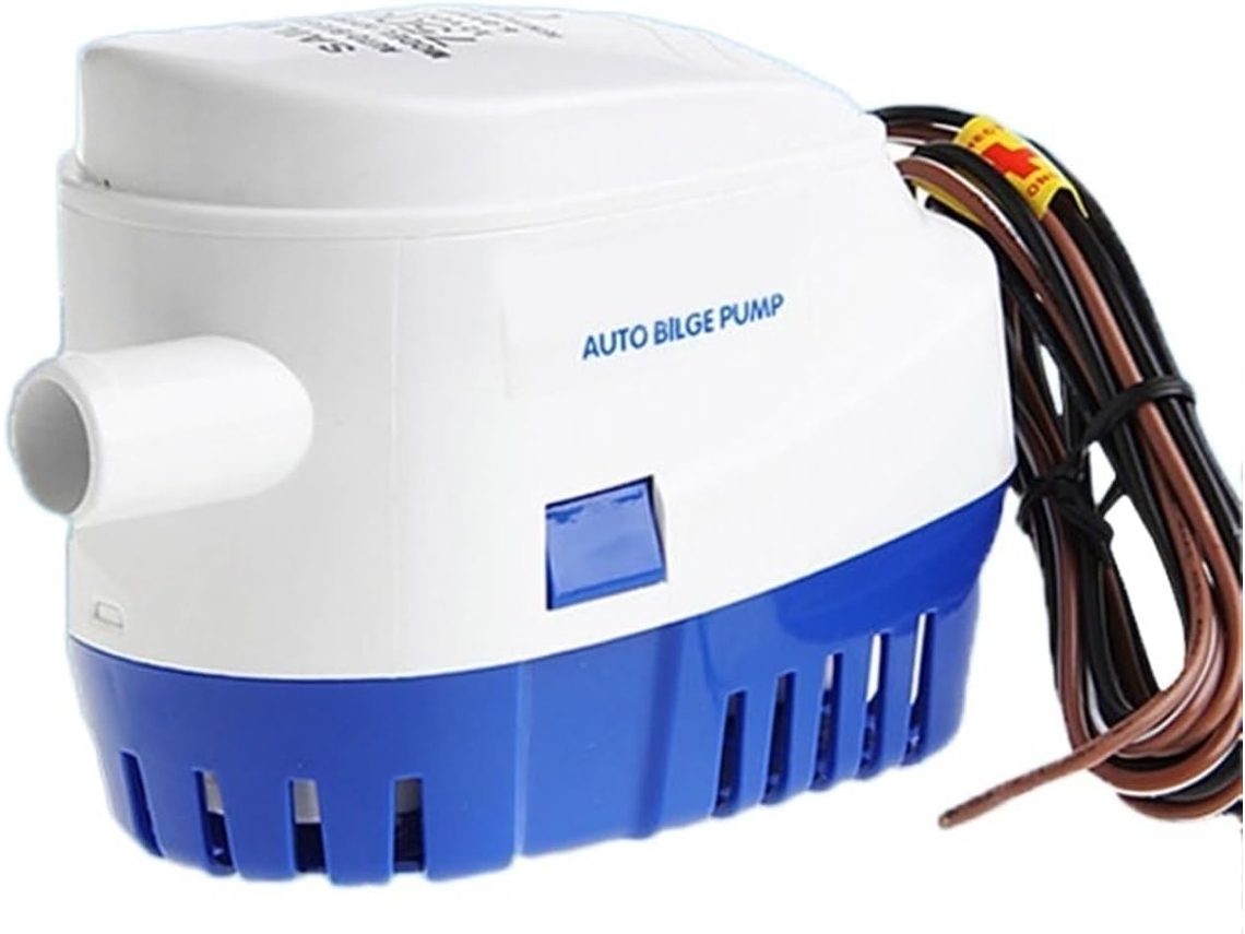 Bomba de calor automática SFUSHOS 12V 24V 600GPH 750GPH 1100GPH com interruptor de flutuador