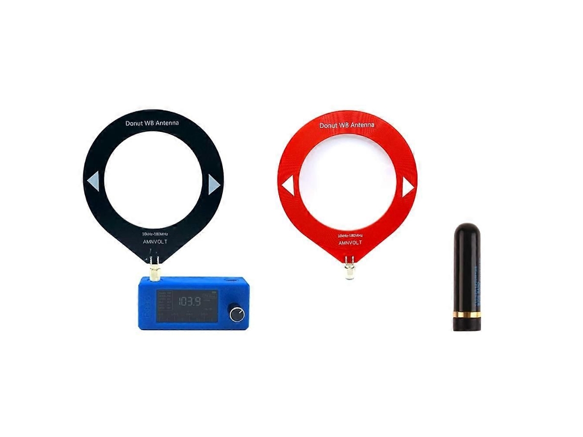 Mini rádio de bolso 1,9 polegadas IPS, todas as bandas, GOKOCO