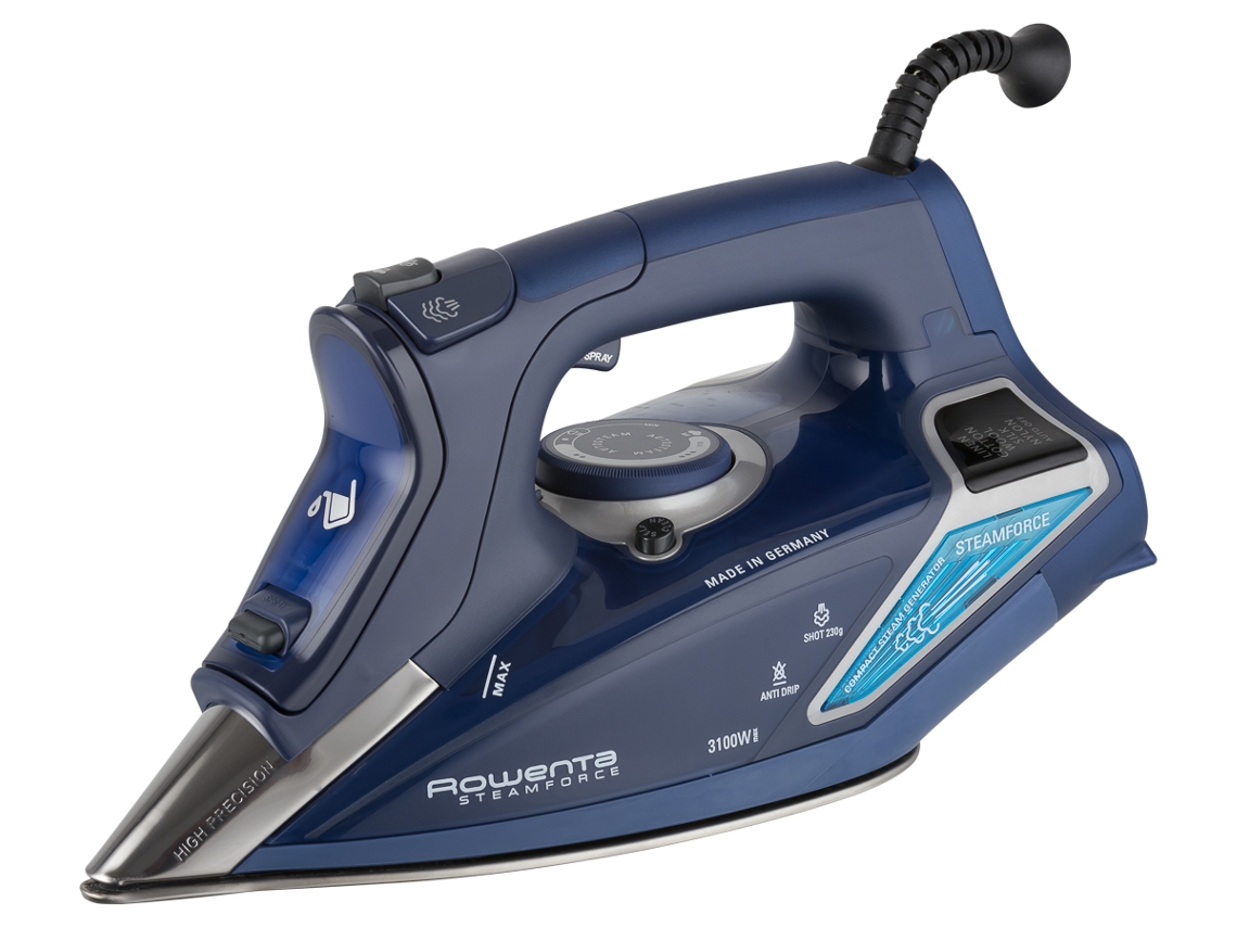 Ferro a Vapor ROWENTA Steam Force DW9240D1 (Jato vapor: 230 g/min - Base: Inox)