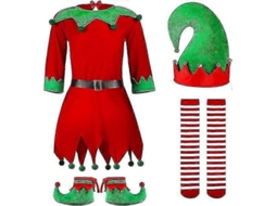 Meia Natalina Em Veludo Vermelho Com Detalhes Brancos, Para Doces E Presentes. Loja Olysi