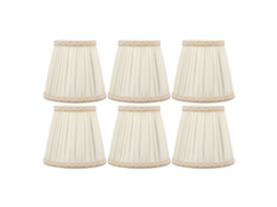 2026 6pcs Toldo de Lámpara de Tela Moderno Simple Resistente Al Desgaste para Lámpara de Pared Decorativa En Dormitorio