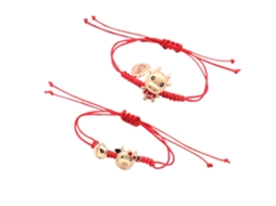 Pulseira Tricotado À Mão Para Sorte