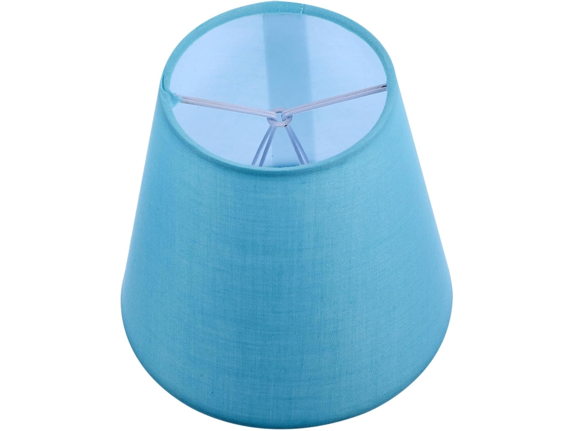 Abajur De Mesa Em Tecido Resistente Para Sala De Estar.