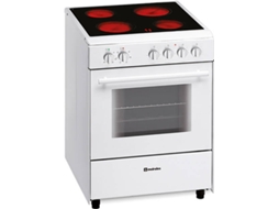 Fogão MEIRELES E 604 W.1 (Elétrico de Vitrocerâmica - 60 cm - Branco)