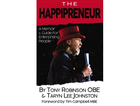 Livro The Happipreneur de Tony Robinson Obe e Taryn Lee Johnston (Inglês)