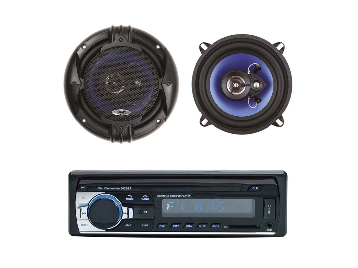 Autorrádio PNI Rádio com alto-falantes coaxiais