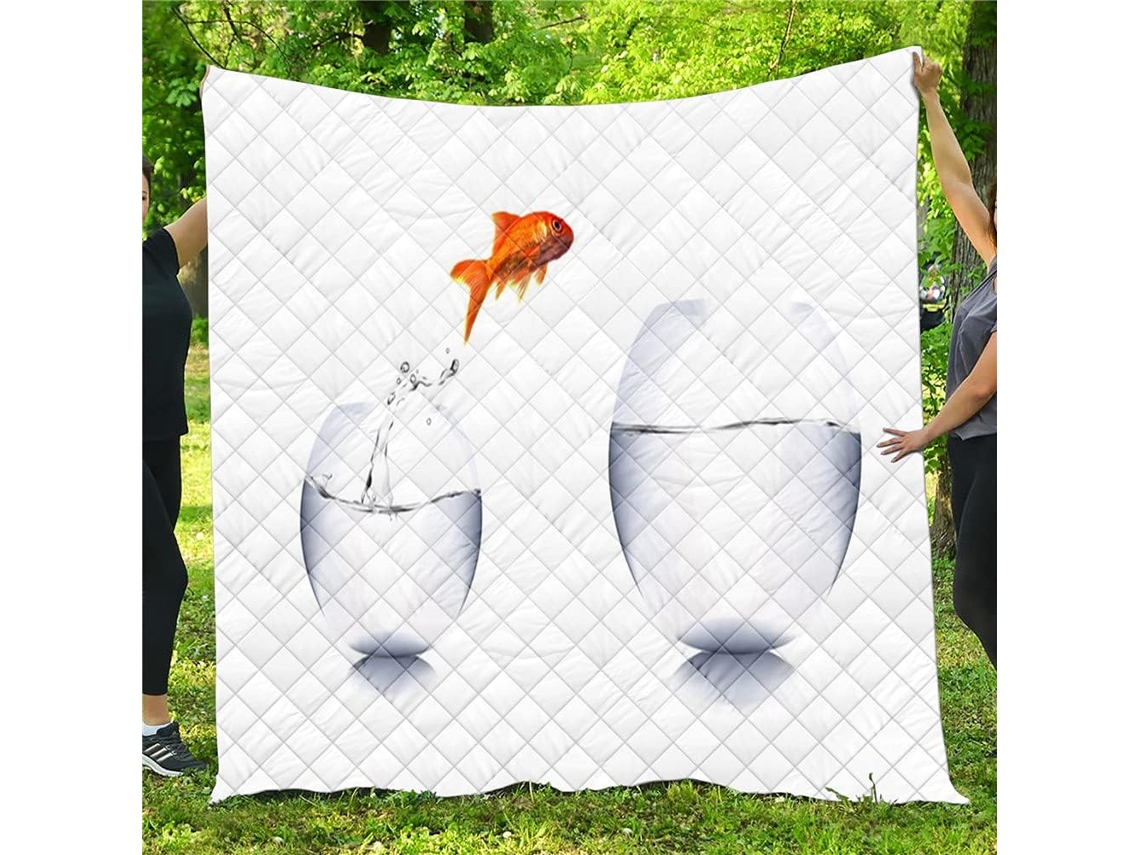 Colcha Acolchoada Fansu Capa de Cama Cobertor para Ar Condicionado Edredom Conjunto Estampada Sofá com Criança