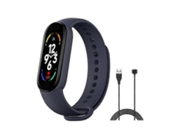 Relógio Inteligente M7 Com Pulseira Fitness, Monitorador De Pressão Arterial E Esportivo, Versão Atualizada Ly Ebike