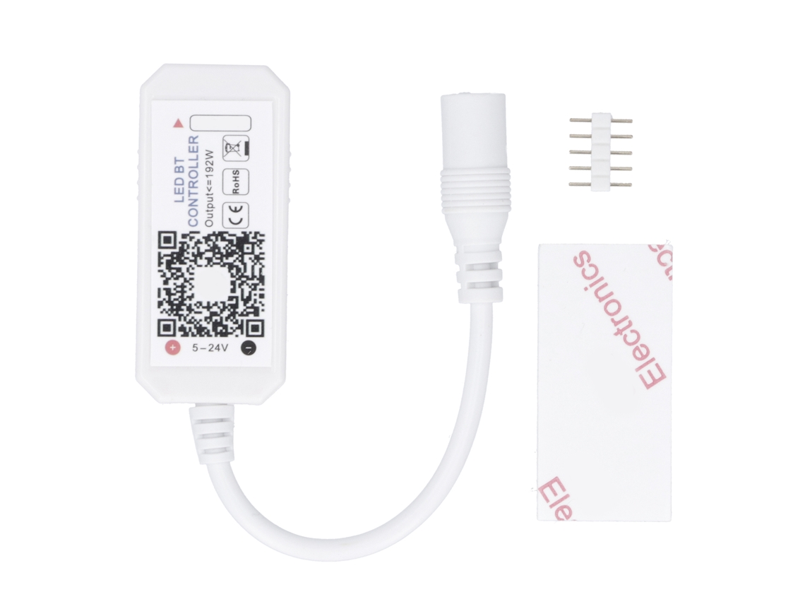 2026 controlador de Fitas Led Bluetooth Mini Rgb Luz Inteligente com Controle Remoto