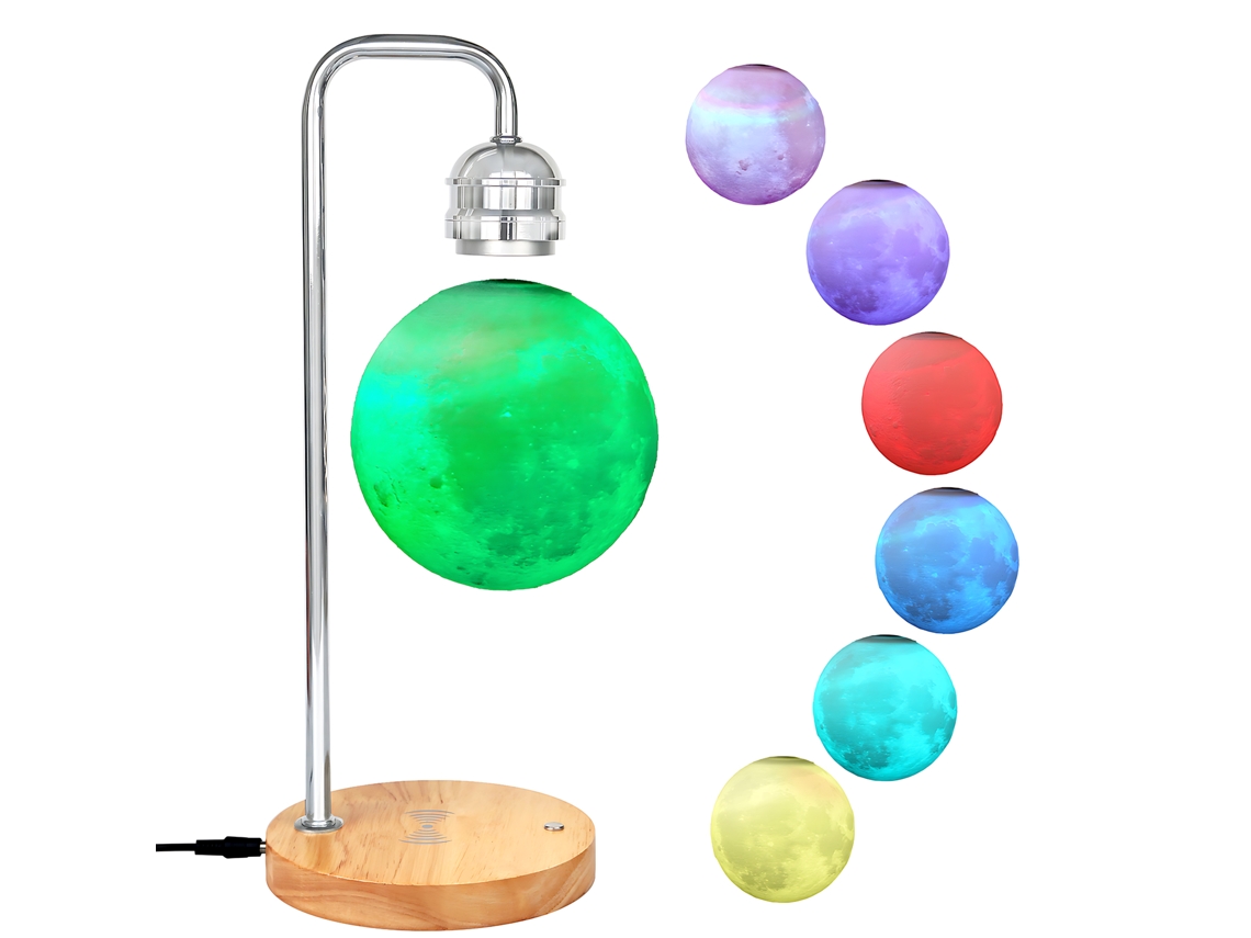 Lâmpada Lunar Magnetica LAXISCREED 5.5in com Carregamento Sem Fio