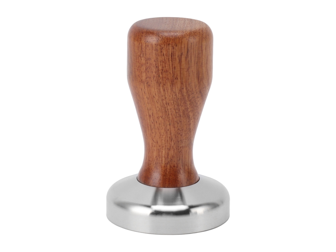 Prensa De Café Multifuncional Em Aço Inoxidável 304 Com Base Plana, Para Grãos Pó, Martelo Preparo 58 Mm 2,28 Pol.