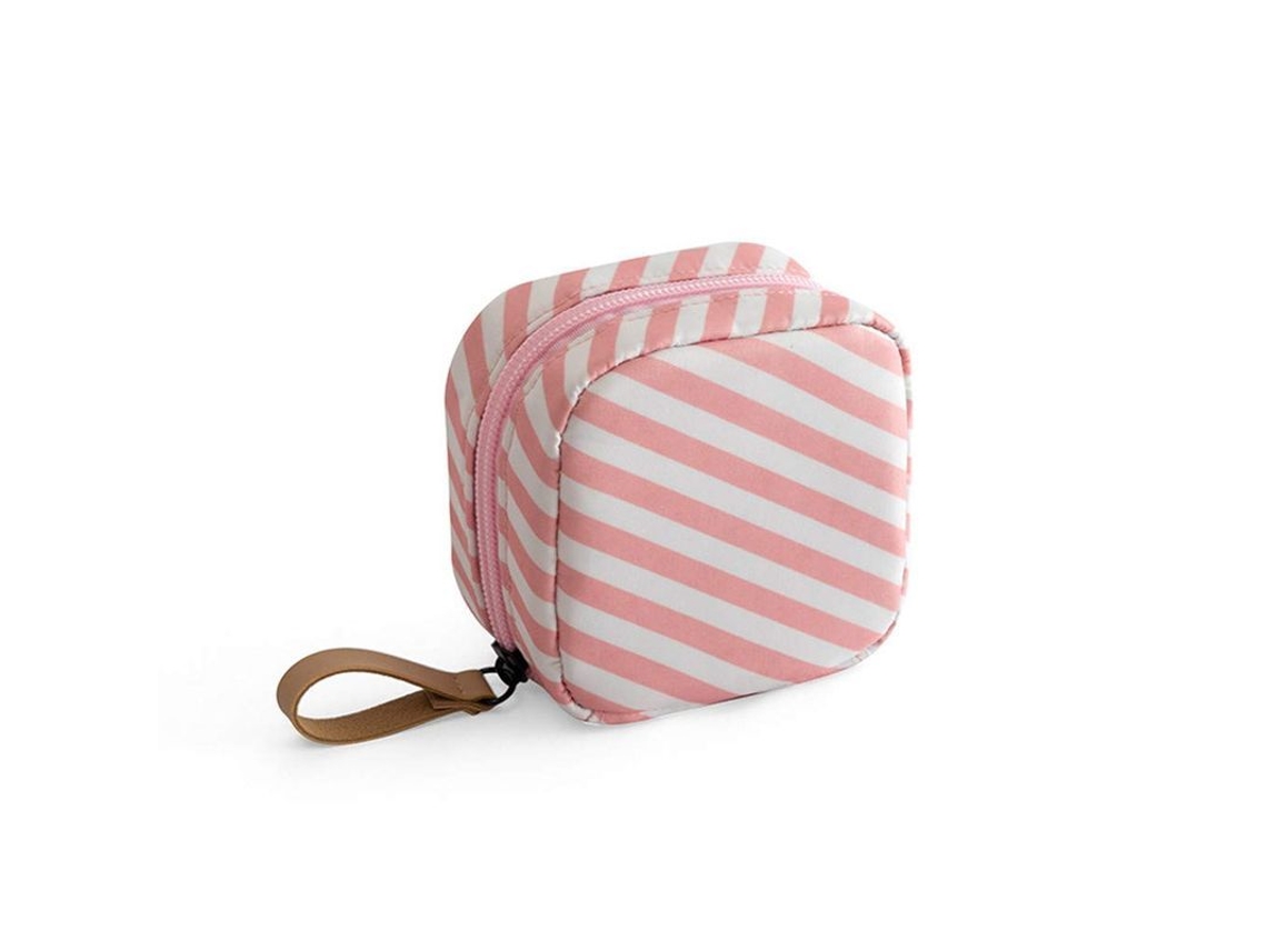 Bolsa de Maquilhagem Linjou para Viagem Rosa S/MARCA