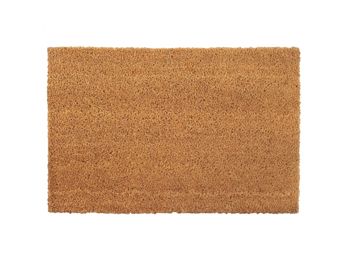 Vidaxl Tapete De Porta 40x60 Cm Fibra De Coco Tufada Natural