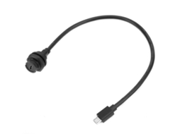 Tomada Micro USB IP68 IP67 com cabo 0.3m