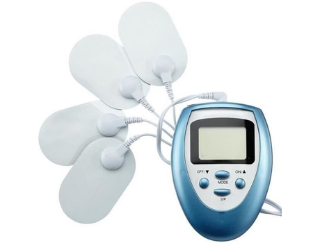 Aparelho De Eletroestimulação Eletroestimulação Massageador Emagrecedor 4 Patches 8 Programas Tela Lcd Zutta Tech