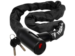 Lurelia Cadeado Bicicleta, Chave, À Prova Água, Portátil, Preto, 90cm, 6mm