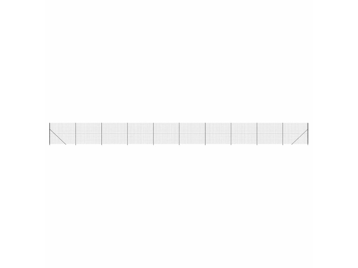 Wire Mesh Fence, Wire Mesh Fences Vidaxl Antracite Aço (1.4 X 25 M)