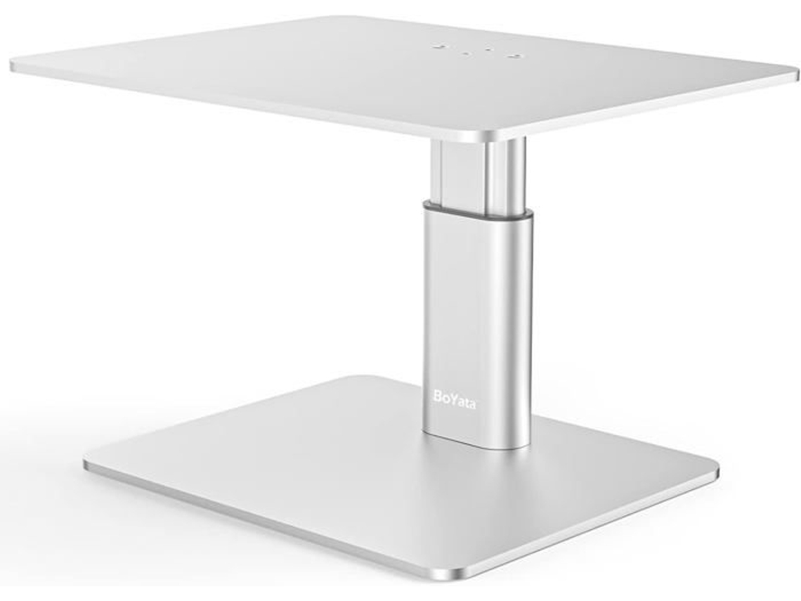 Suporte metálico ajustável para monitor, compatível com TV, PC AQUAFORGE