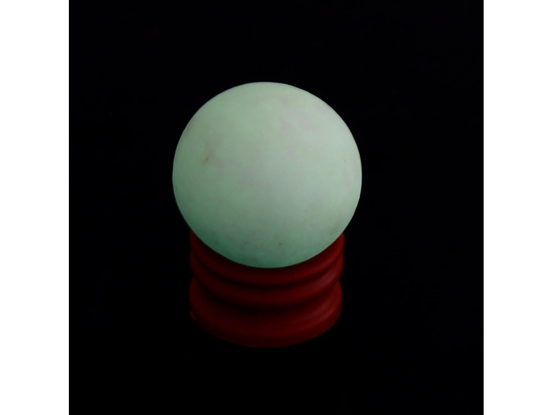 Esfera De Pedra 35 Mm Que Brilha No Escuro, Luz Noturna Brilhante,