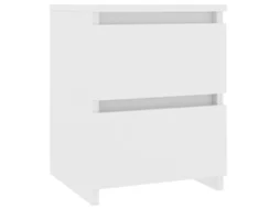Cabeceira de mesa 30x30x40 cm em madeira compensada branca, exclusiva da MAISON.