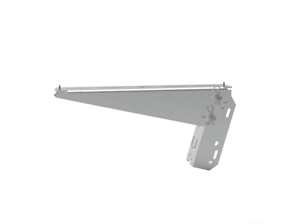 Kit De Montagem De Painel Solar Para Montagem Em Parede, Ângulo De Inclinação Ajustável, Alumínio Para Poste Ou Parede Olysi Shop