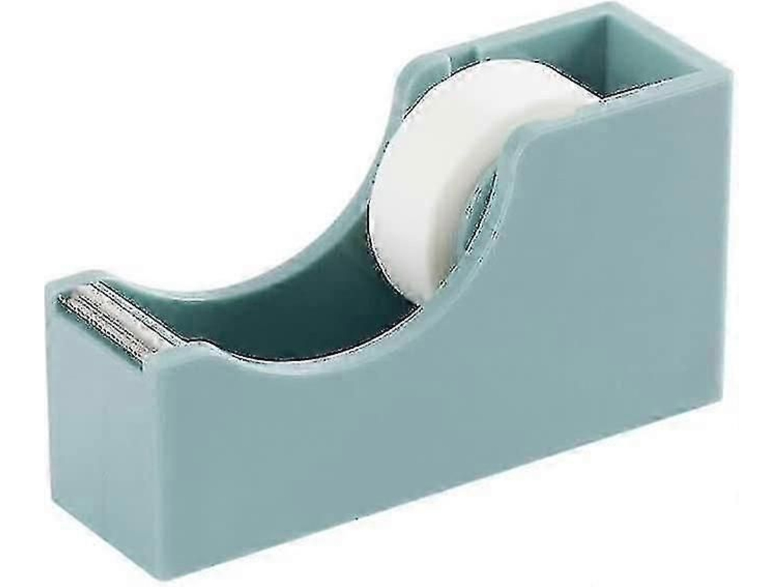 Dispensador De Fita Adesiva, Mesa, Suporte Para Fita, Antiderrapante, Fácil Usar, Corte Limpo, Ve Rde Escuro