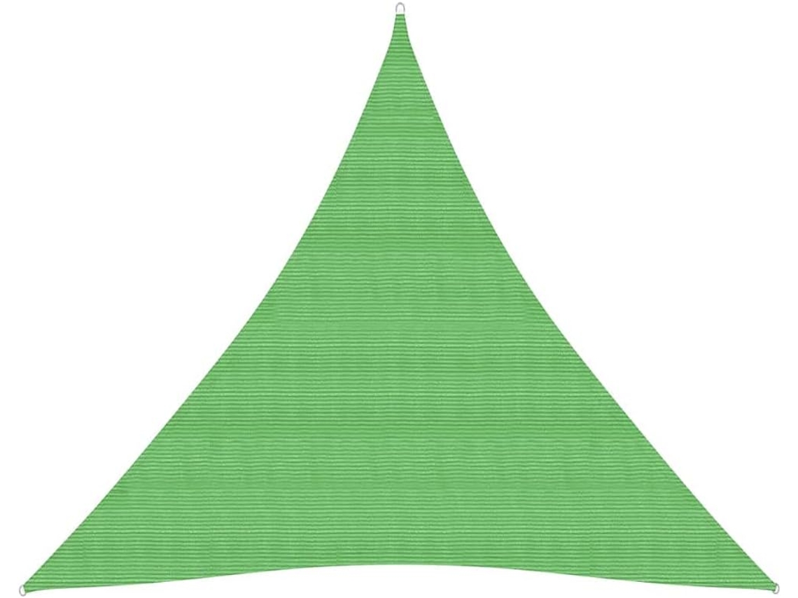 Vela De Sombra Verde Para Pátio, Terraço Com Proteção Uv Impermeável