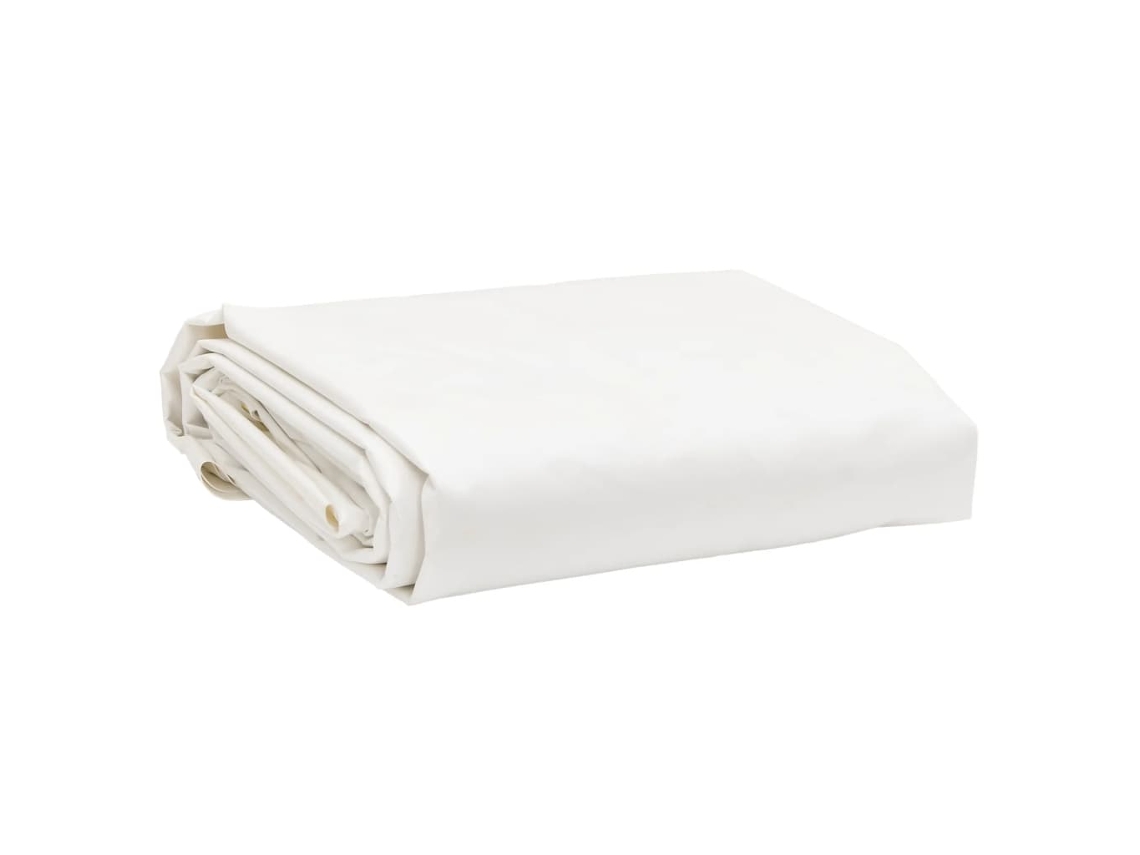Vidaxl Lona 1,5x2 M 650 G/m² Branco