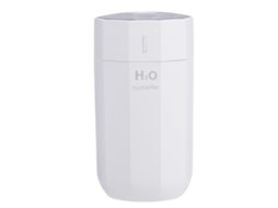 Umidificador Portátil Mini Com Duas Opções De Neblina E Lanterna Estilosa