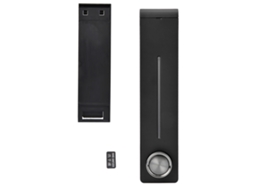 Dispenser de Sabonete em Espuma Parede 305ml Abs Pp Preto Mate Banheiro Cozinha S/MARCA