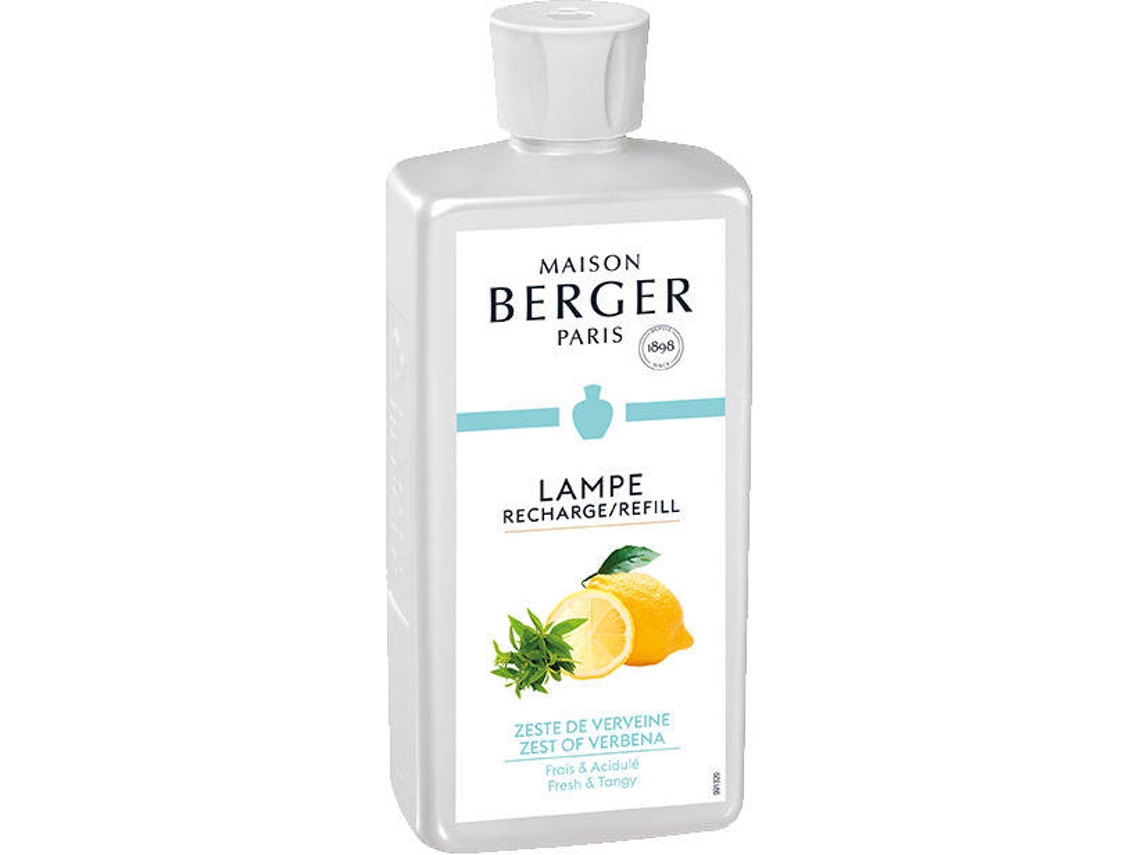 Fragrância MAISON BERGER Paris Lampe Recharge Zeste de Verbena (1lt 33.81fl.oz)