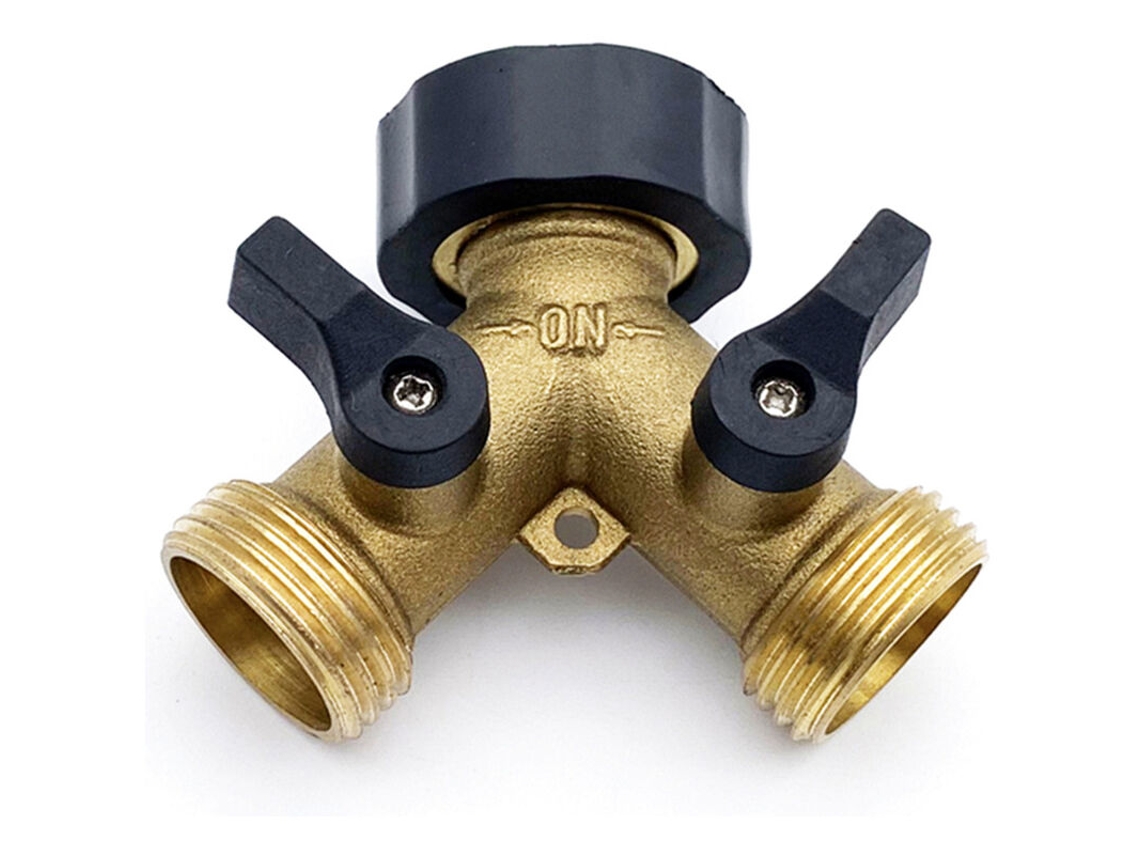 Torneira Dupla Para Máquina De Lavar, Conector Divisor De Torneira Em Y De 2 Vias, Torneira Externa