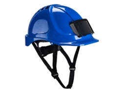 Capacete De Resistência Com Porta-crachá Laranja