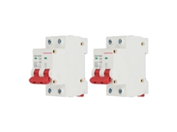 Interruptor de Circuito CC 2P 50A 500V para Sistema Solar PV Veloriskku