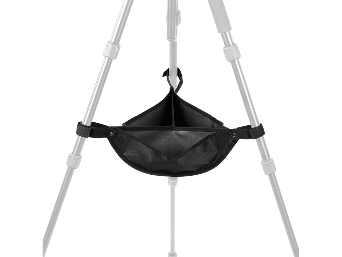Saco de Areia para Tripé, Preto, Durável, Pedras, Universal. AQUAFORGE