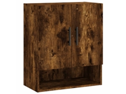 Wall Cabinet, Wall Cabinets Vidaxl Marrom Madeira Processada (n/a)