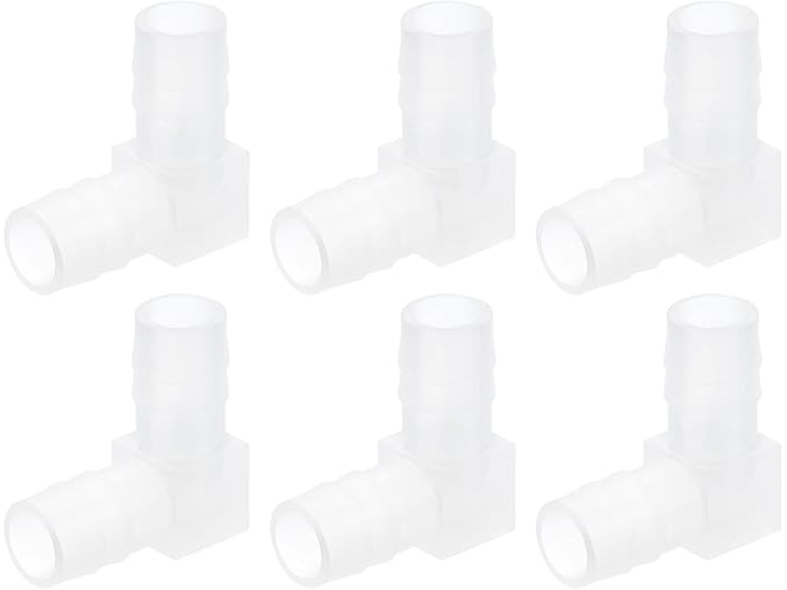 Tubo Em Forma De 3/8 Polegadas De 90 Graus 3/8 Polegadas 6 Peças