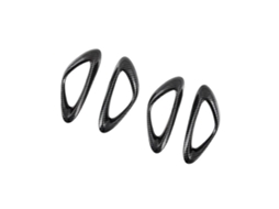 Conjunto De 4 Peças De Acabamento Interno Da Maçaneta Da Porta Em Fibra De Carbono Para Byd Seal / Byd Atto 4_yua