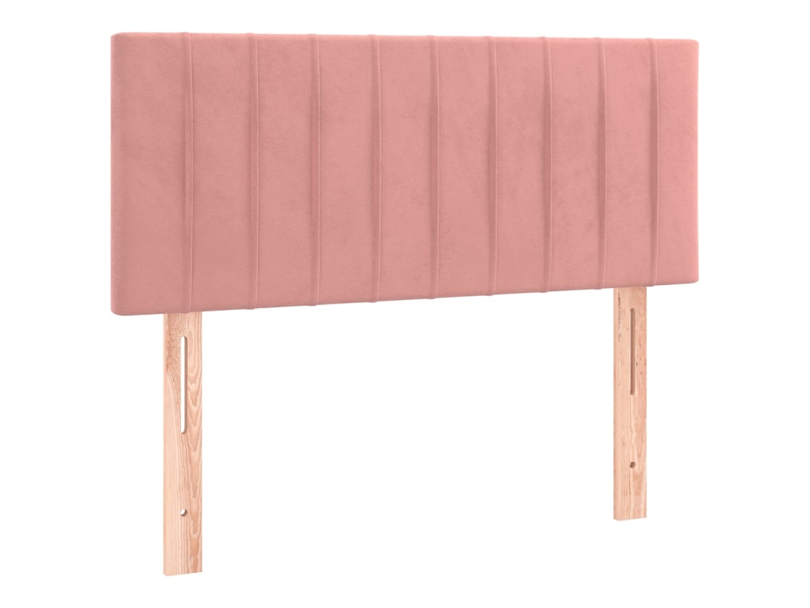 Headboard, Headboards Vidaxl Cor-de-rosa Veludo (90 Cm)
