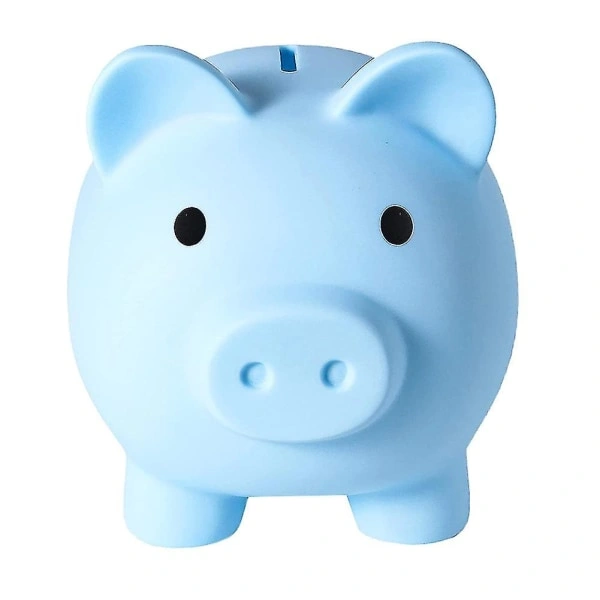 Cofrinho Grande Em Forma De Porco, Cofre De Plástico Inquebrável, Cofre Para Moedas Para Meninas E Meninos, Presentes Práticos Para Aquaforge