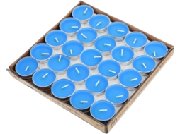 Conjunto Elegante Com 50 Velas Redondas Para Pedido De Casamento.