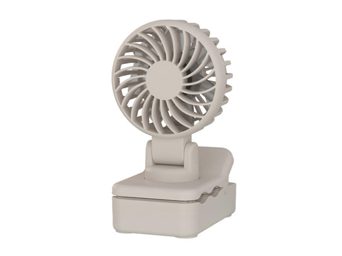 Ventilador Portátil Para Viagens – Compacto E Fácil De Transportar, Com Hélices Silenciosas.