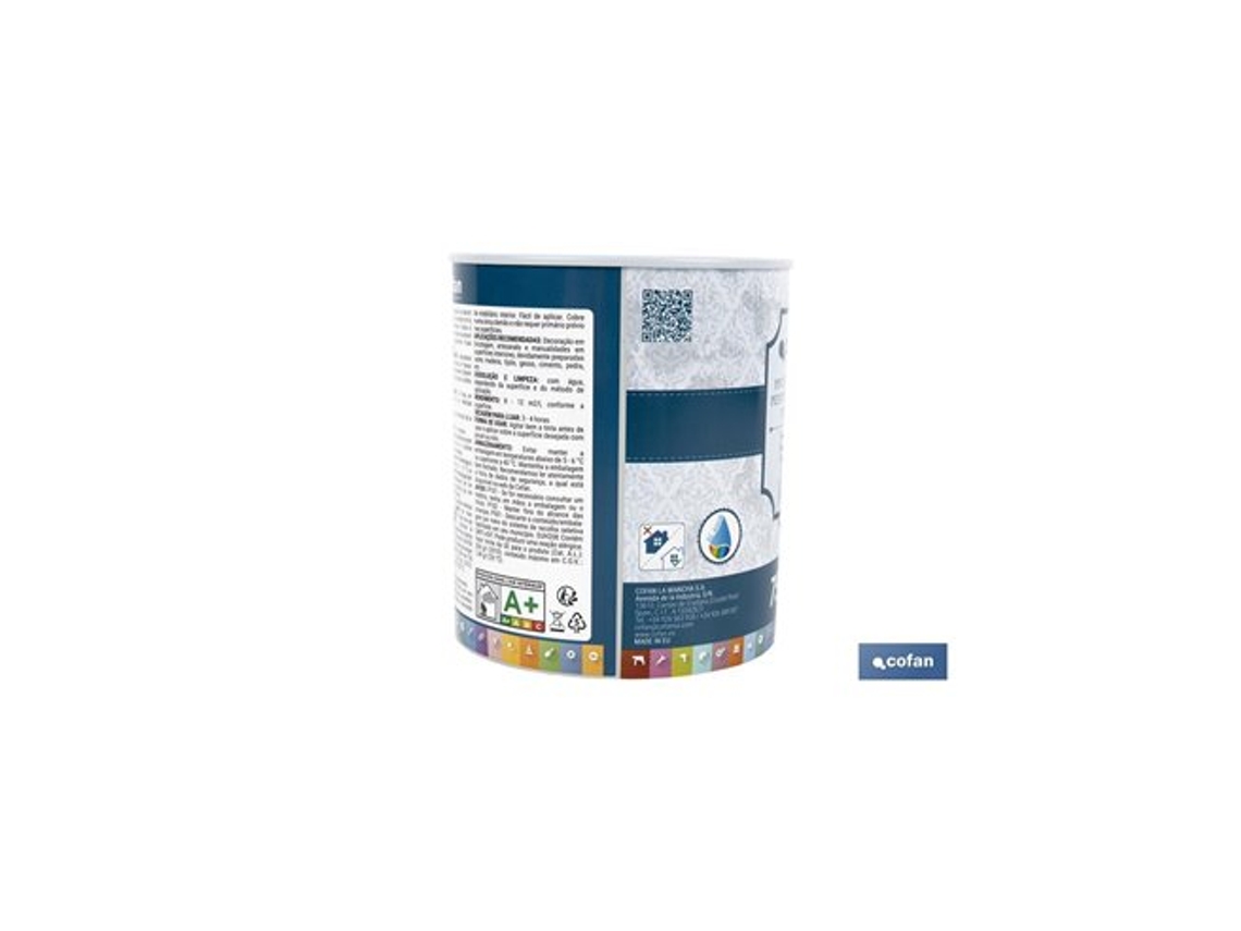 Giz Tinta Giz Tinta Rosa Talco 750ml Cofan