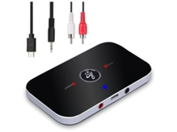 Adaptador Bluetooth Receptor 5.0, Transmissor Emissor Receptor Bluetooth Áudio Sem Fio 2 Em 1 Com Cabo L R Aux 3,5mm Choumicha Saveurs France Agro