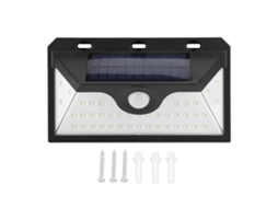 Rebe-luz Solar Exterior Com Sensor Led Para Jardim, Lâmpada De Parede Decorativa Paisagística